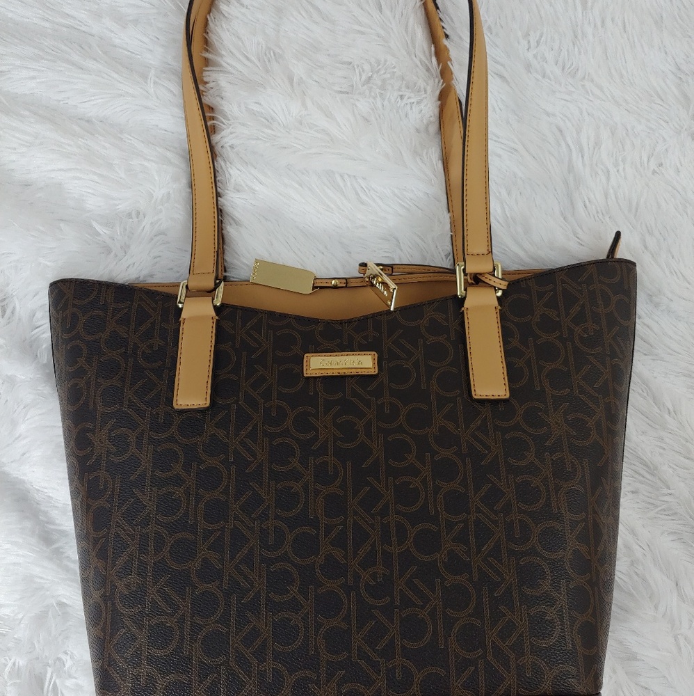 Calvin Klein Monogram Tote